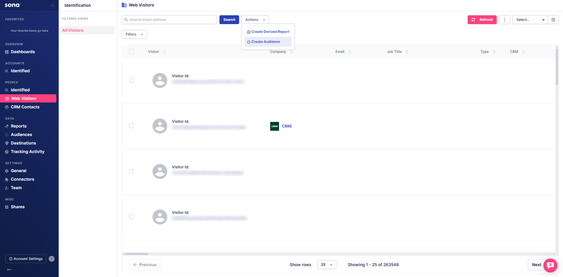 Create Audience