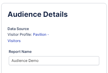 Name the Audience